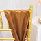 10 Pieces Copper Satin Chair Sashes 8"x108" Elegant Wedding & Event Decor
